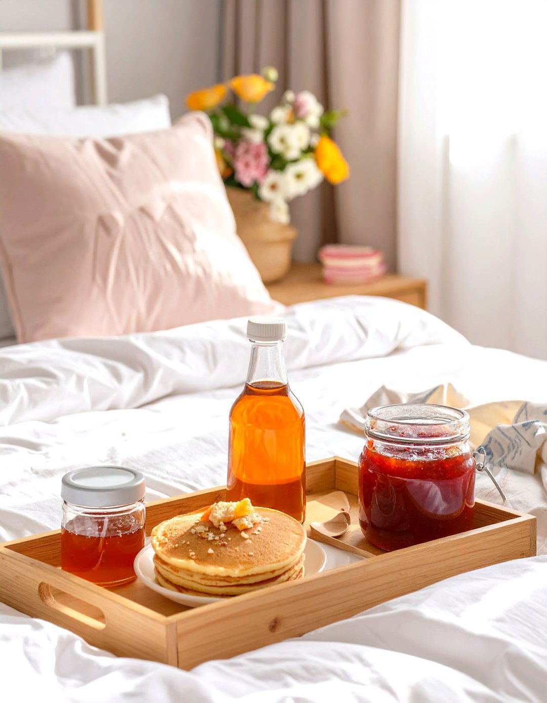 Breakfast in Bed Tray - 30 baby shower game prize ideas