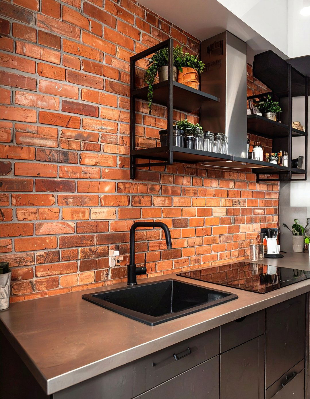 Brick Look Kitchen Wall Tiles - 30 modern kitchen tiles design ideas