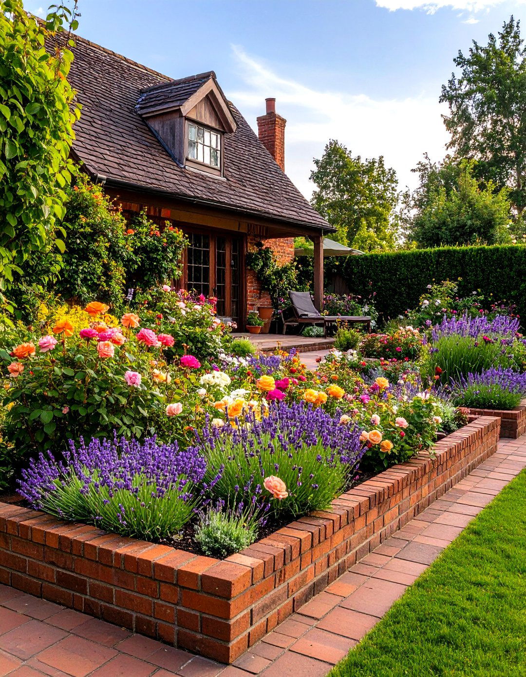 Brick Raised Garden Bed - 30 raised garden beds ideas