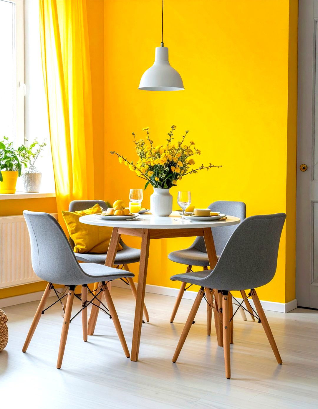 Bright Canary Yellow Paint Color - 30 paint color ideas