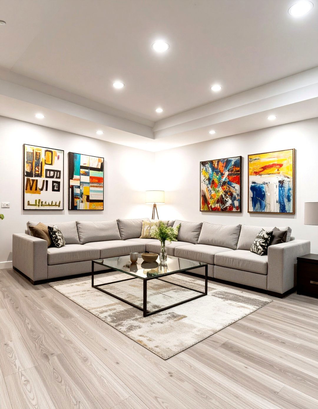 Bright White Basement Paint - 30 basement paint color ideas