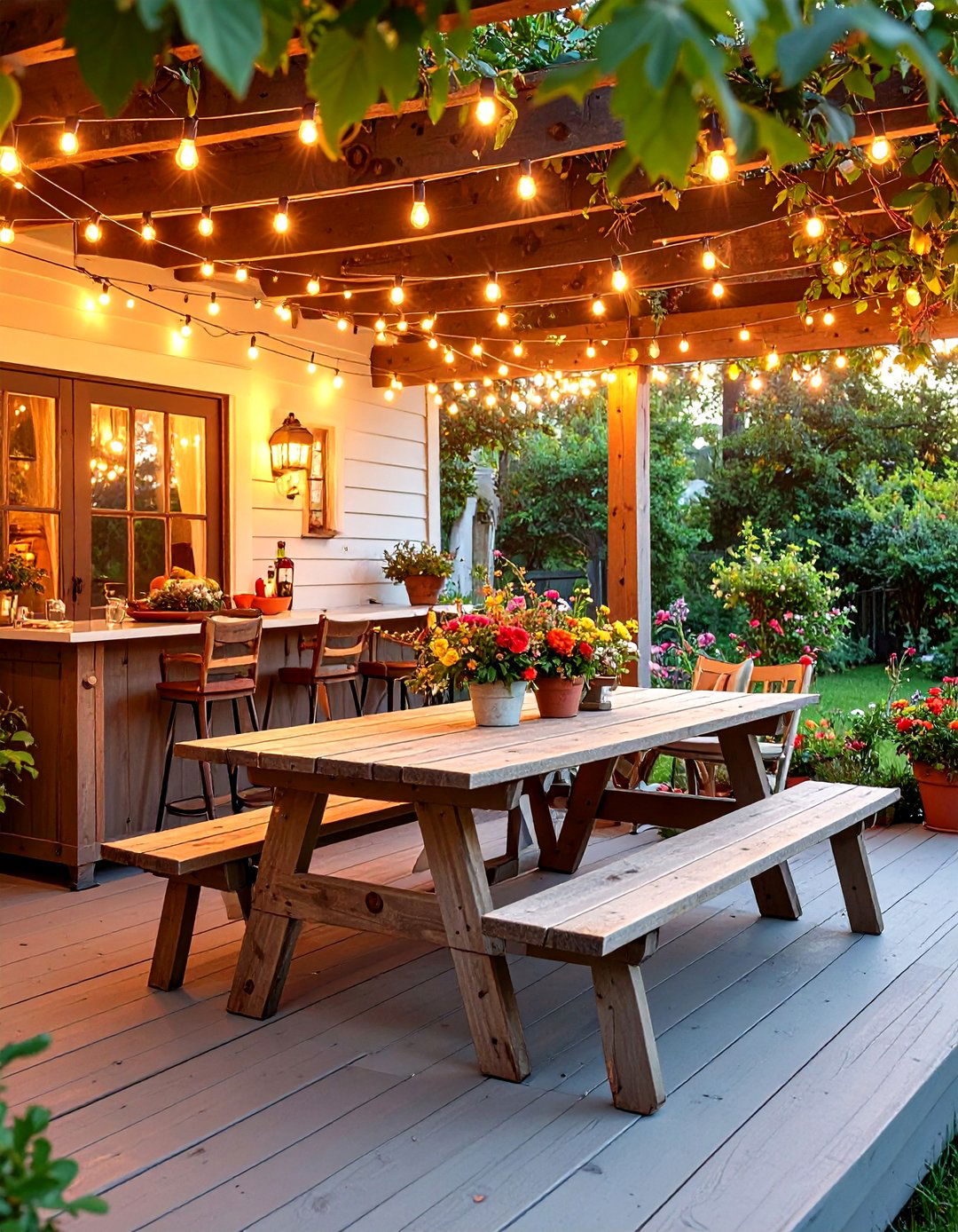 Budget Friendly Outdoor Dining Room - 30 enclosed porch ideas on a budget