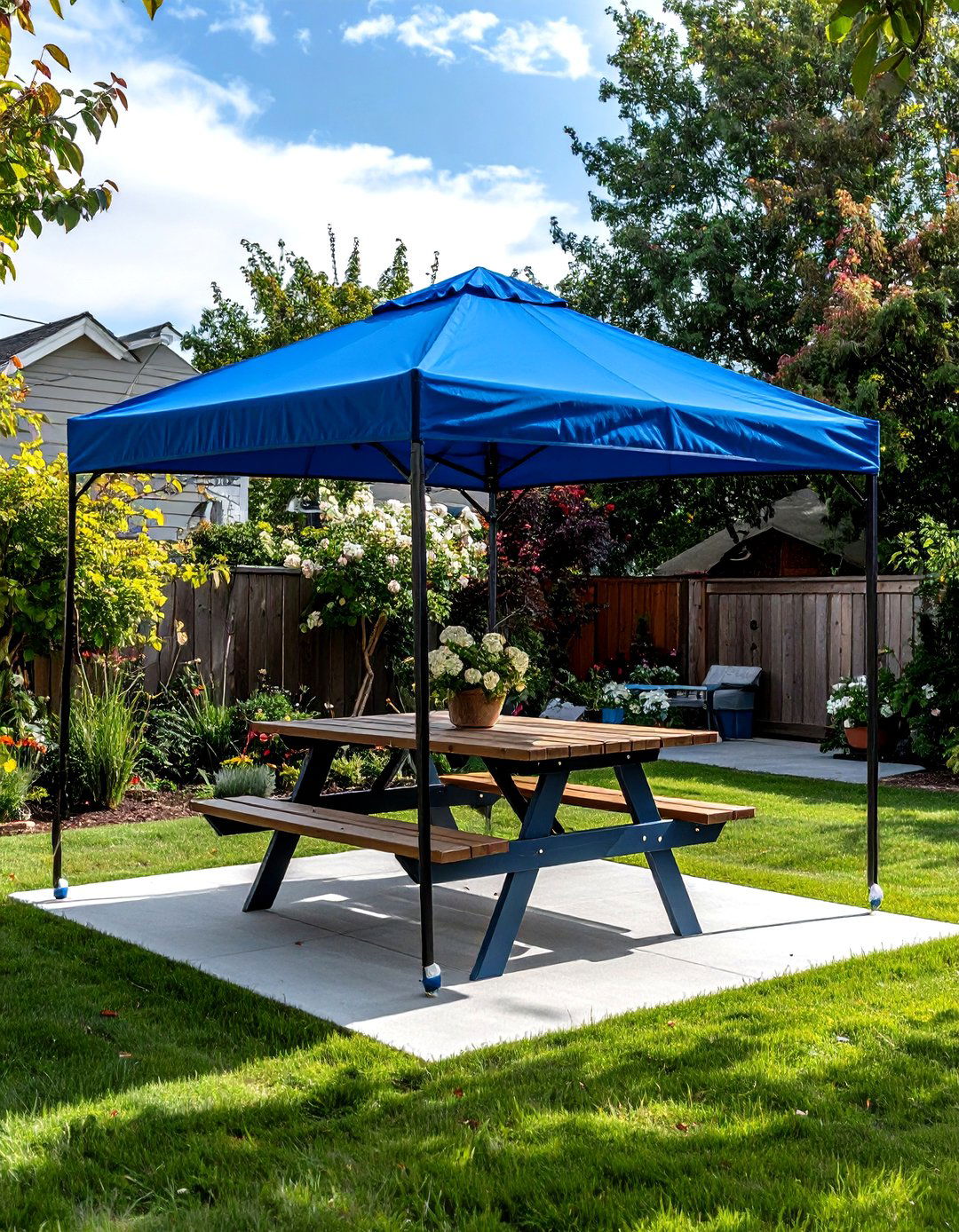 Budget Pop Up Gazebo - 30 patio shade ideas on a budget