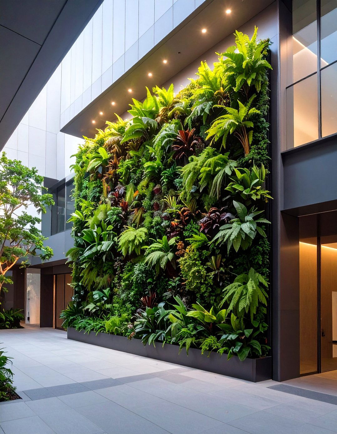 Build a Living Green Wall - 30 sustainable landscape design ideas