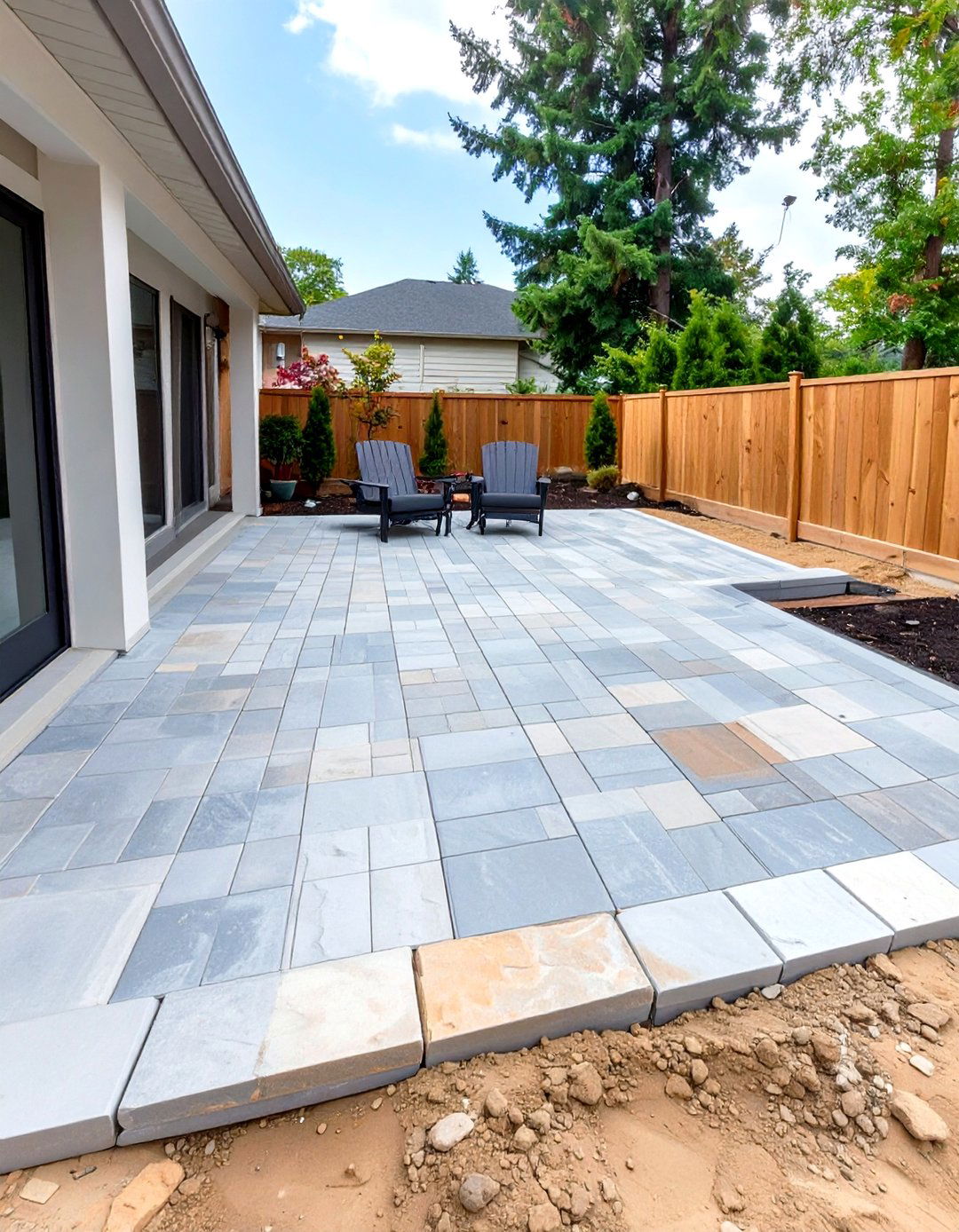 Building a Patio in Phases - 30 stone patio ideas on a budget