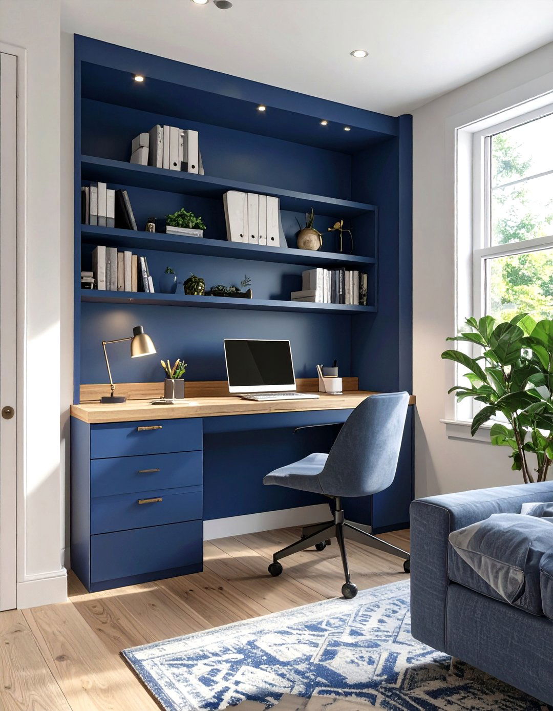Built In Alcove Office Nook - 30 small office interior design ideas