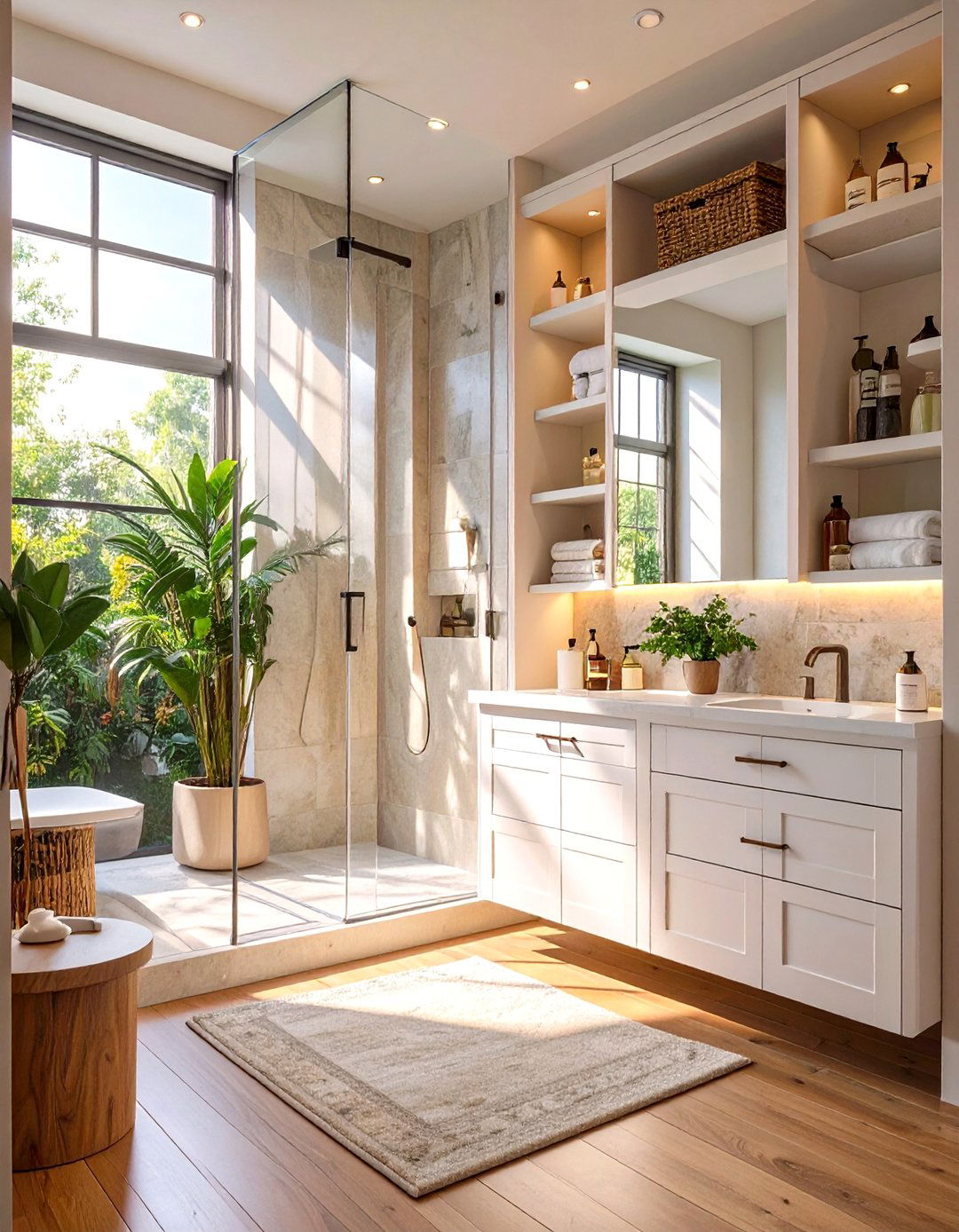 Built In Bathroom Cabinetry - 30 bathroom organization ideas