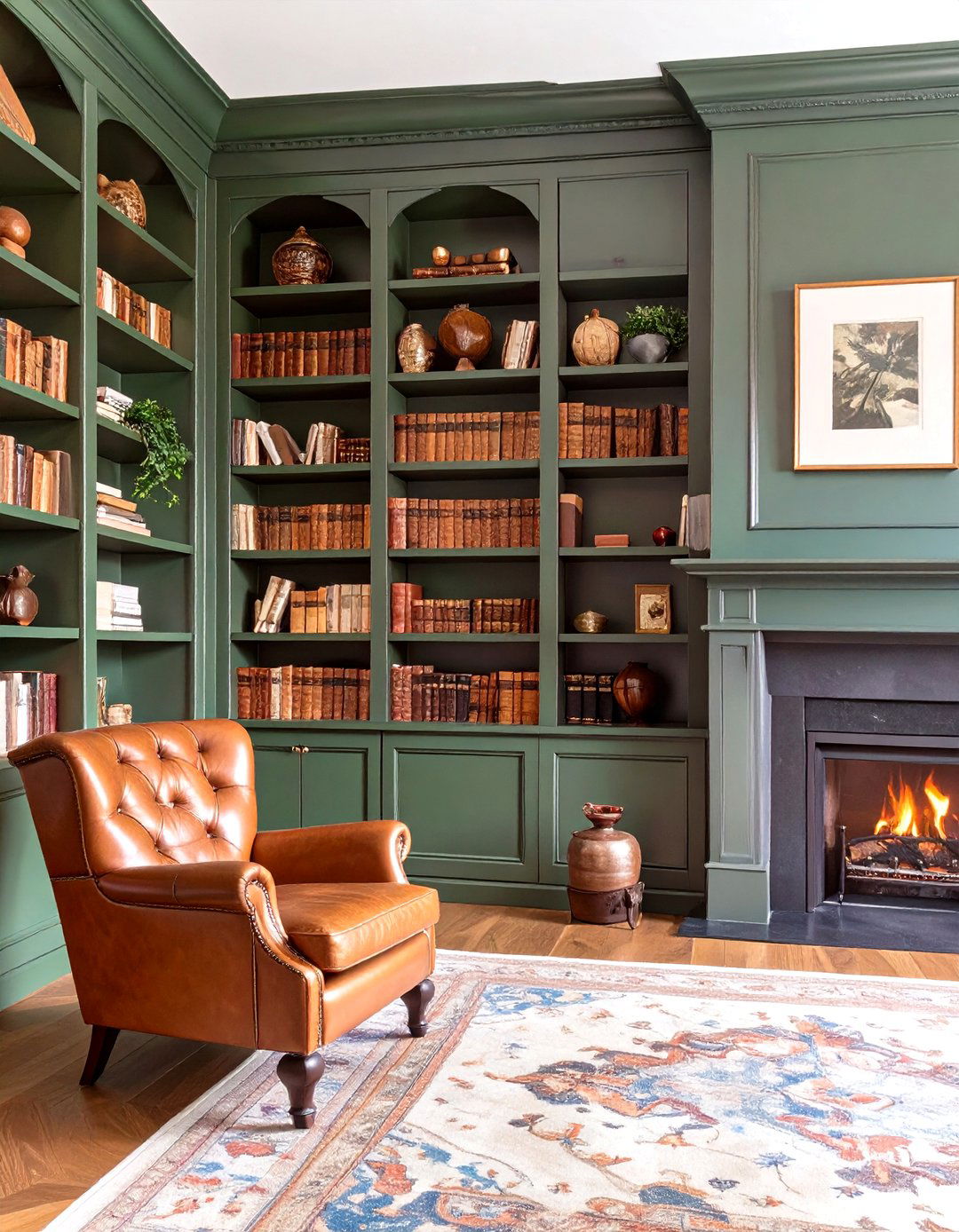 Built In Bookshelves and Cabinetry - 30 traditional home design ideas