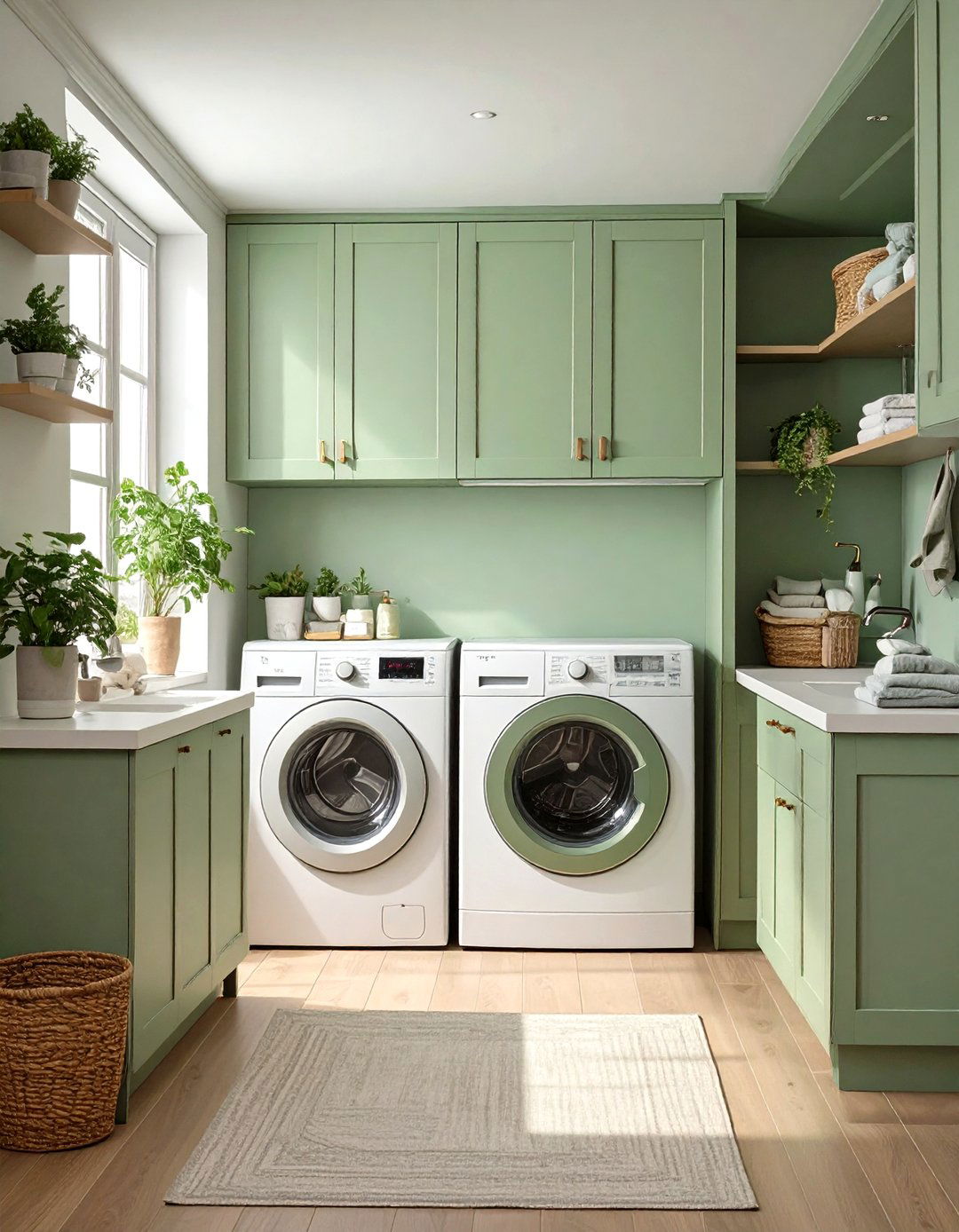 Built In Cabinetry Laundry Room - 30 narrow laundry room ideas