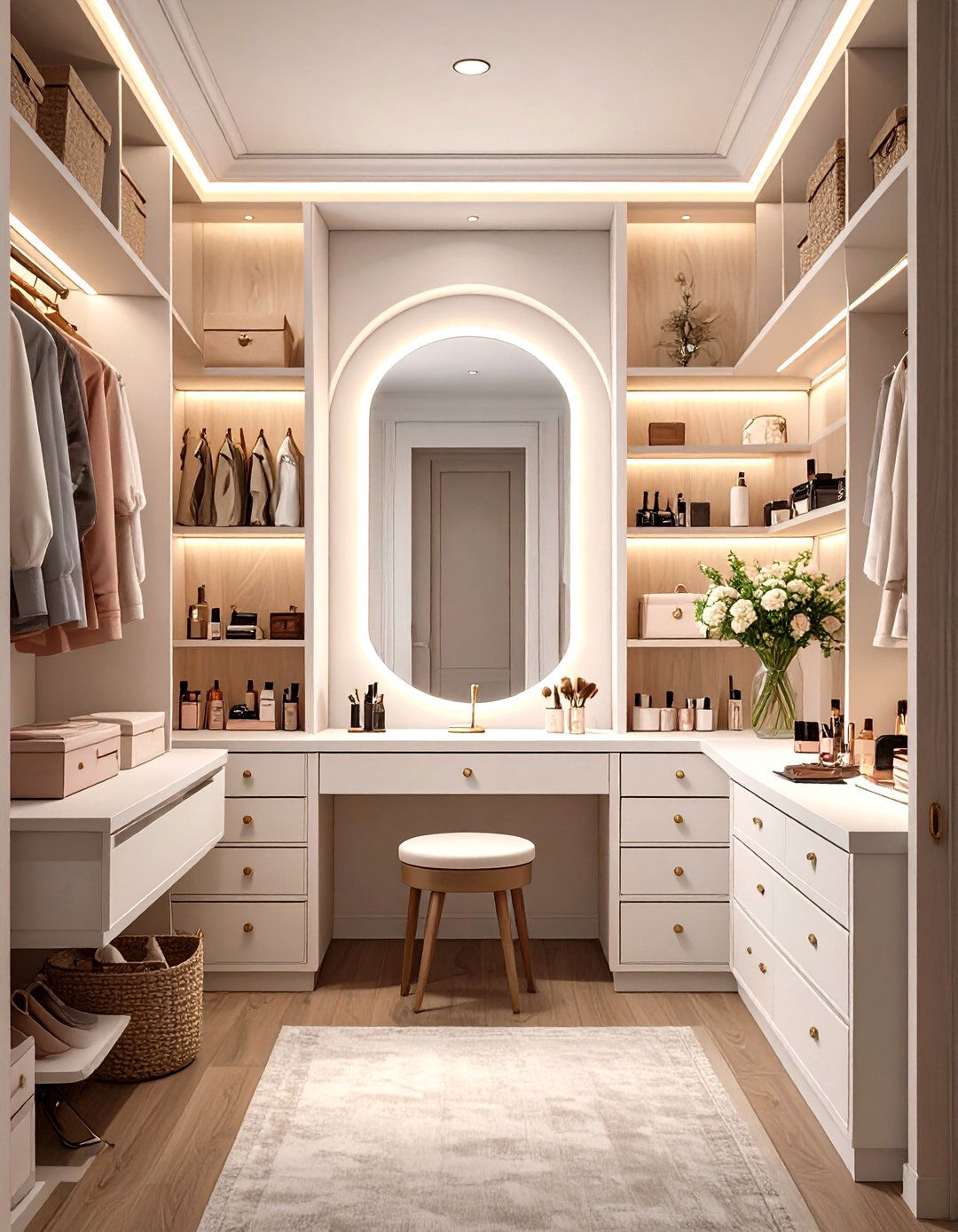 Built In Closet Makeup Vanity - 30 makeup vanity ideas