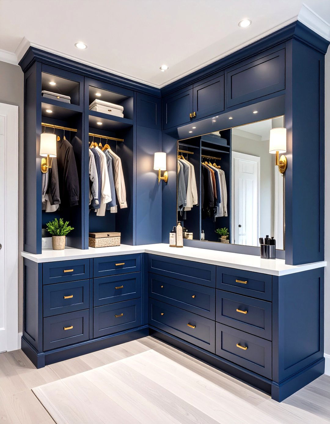 Built In Closet Vanity Nook - 30 diy vanity ideas
