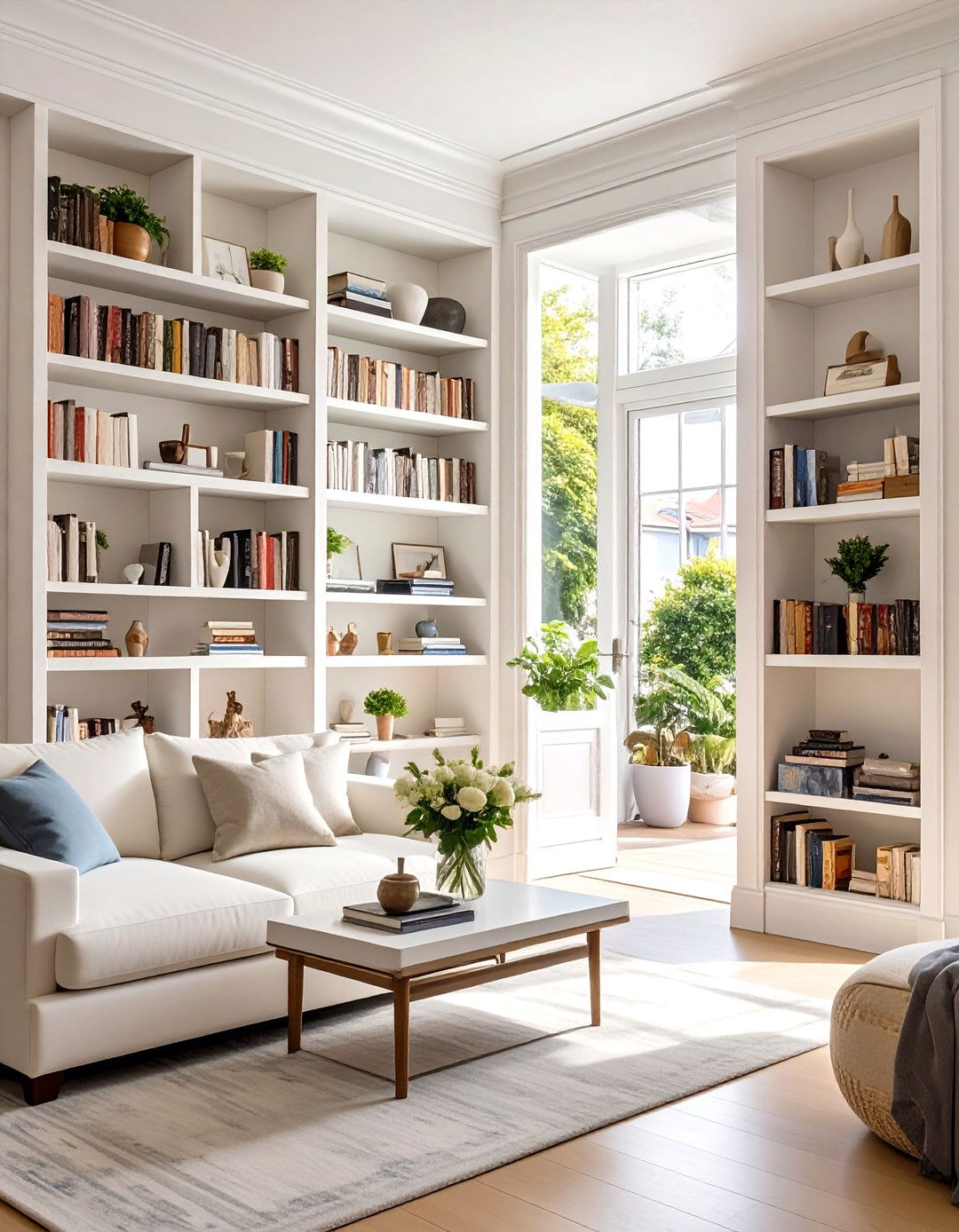 Built In Storage Solutions - 30 small living room design ideas