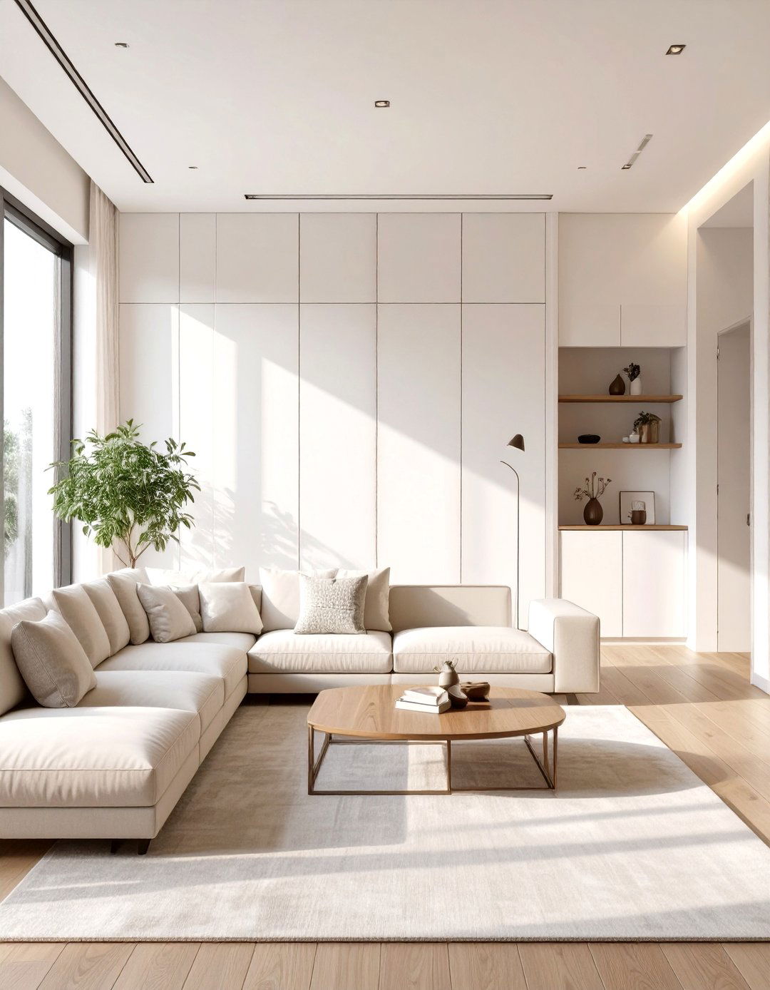 Built In Storage Solutions - 30 interior design for a minimalist home ideas