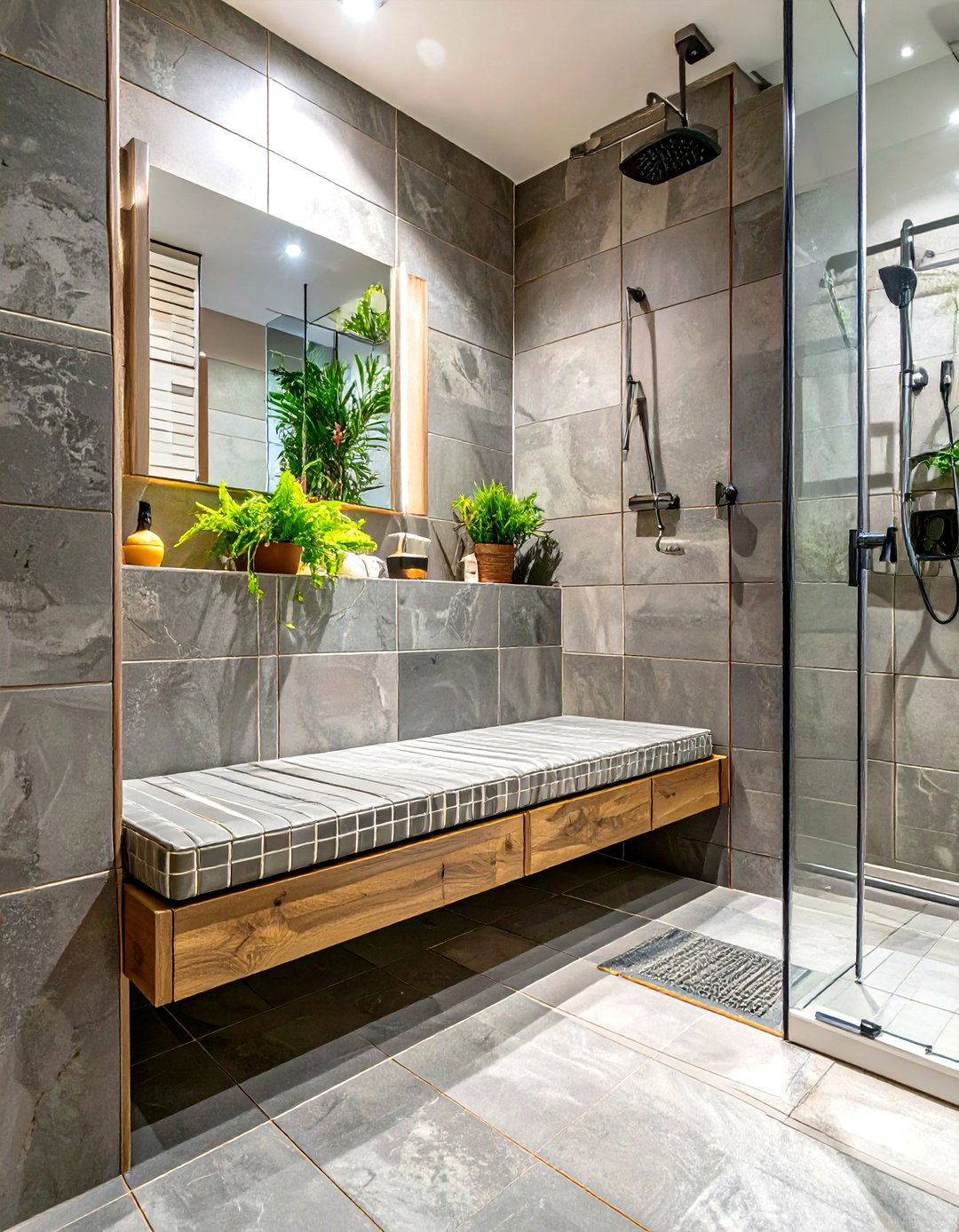 Built In Tiled Shower Bench - 30 shower bench ideas