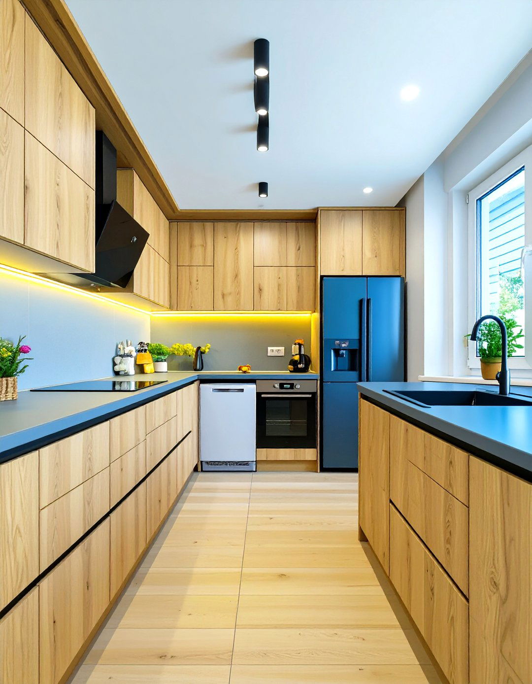 Built In and Integrated Appliances - 30 small open kitchen design ideas