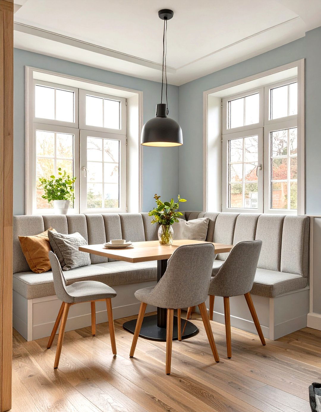 Built in Banquette Seating - 30 simple dining room ideas