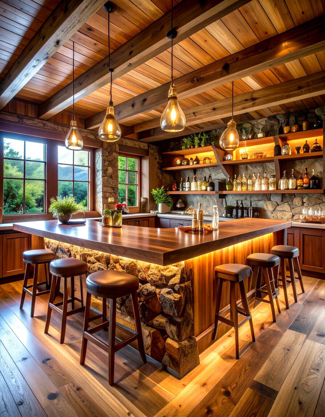 30 Rustic Man Cave Ideas for the Ultimate Retreat - We Love Home Blog
