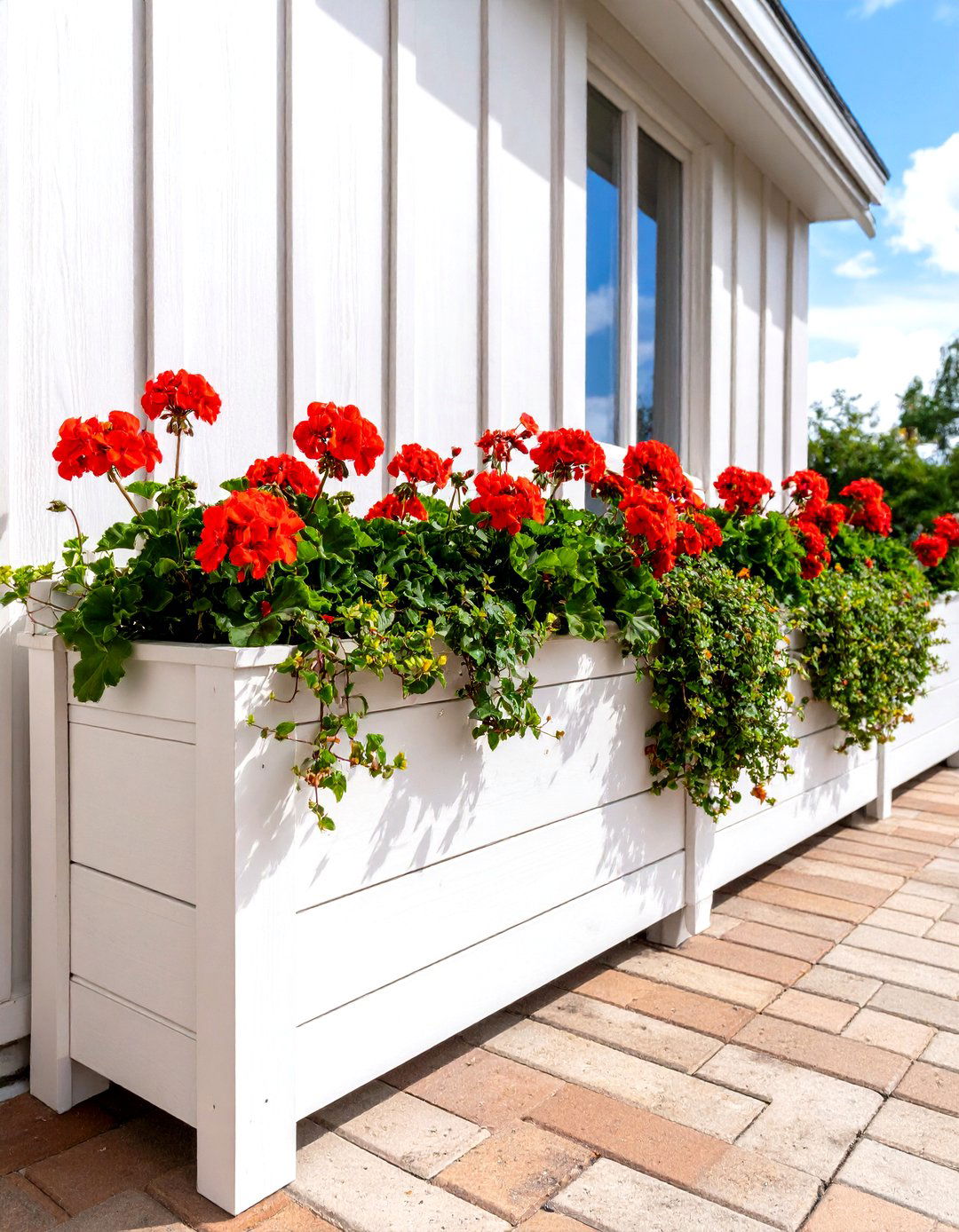 Built in Planter Box Patio Border - 30 patio border ideas