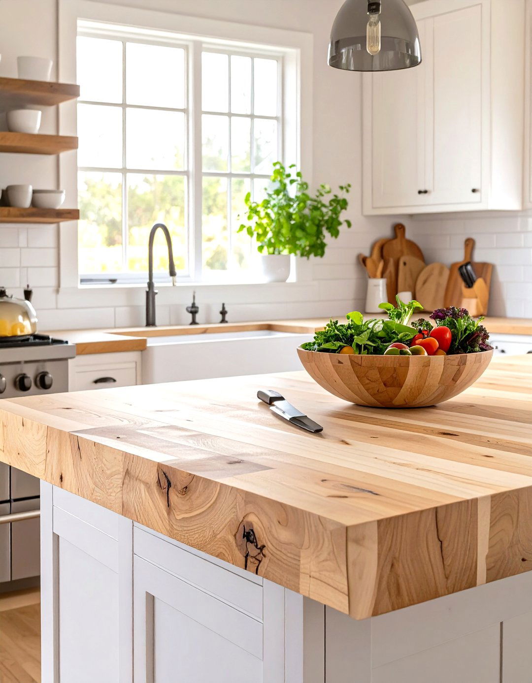 Butcher Block Countertops - 30 timeless kitchen design ideas