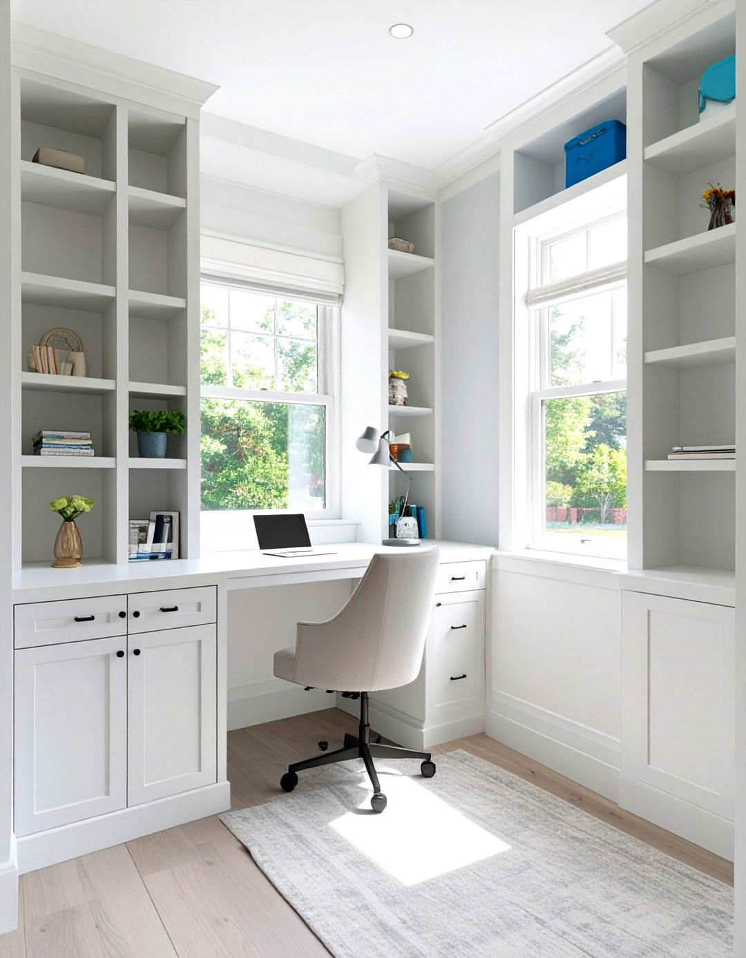 Butlers Pantry as a Home Office Nook - 30 butlers pantry ideas