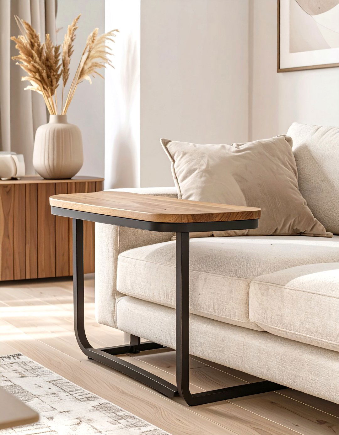 C Shaped Side Table Furniture - 30 small living room furniture ideas