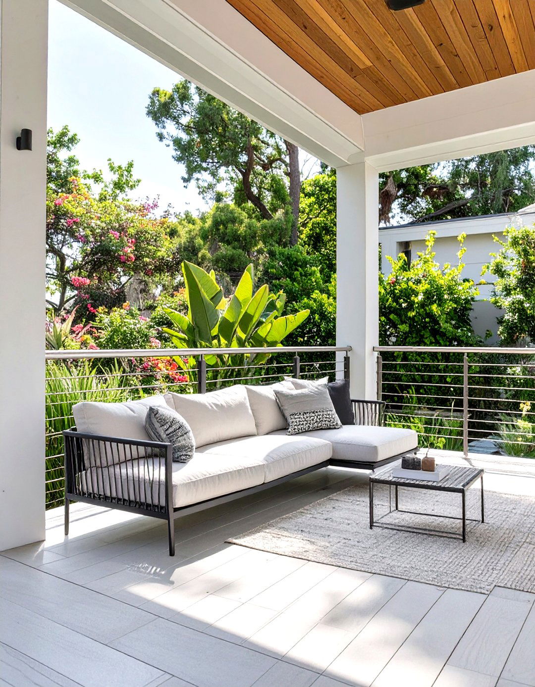 Cable Railing System Porch Railing - 30 modern front porch railing ideas