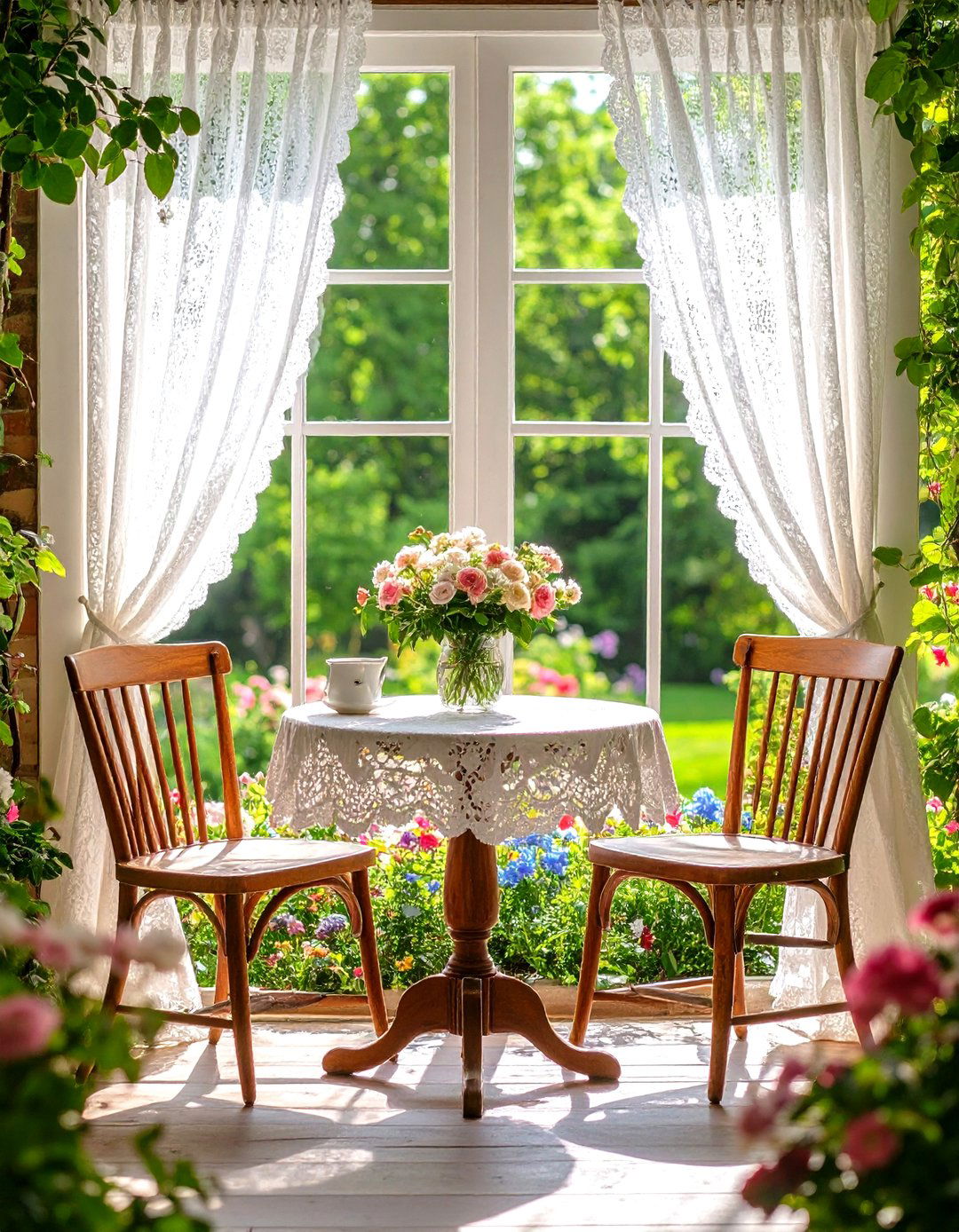 Cafe Curtains for Dining Nooks - 30 dining room curtains ideas