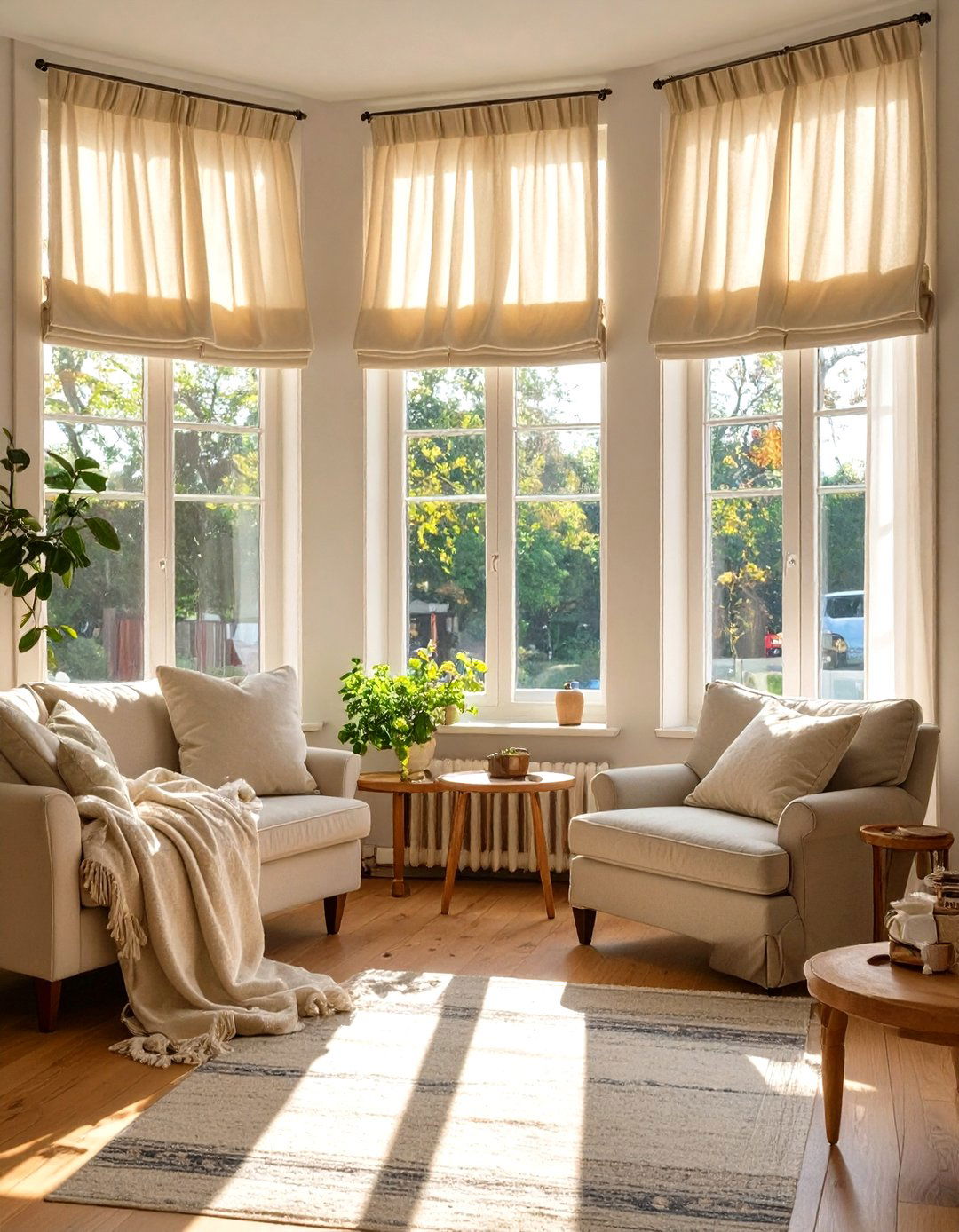 Cafe Curtains for Privacy with a View - 30 curtains for living room ideas