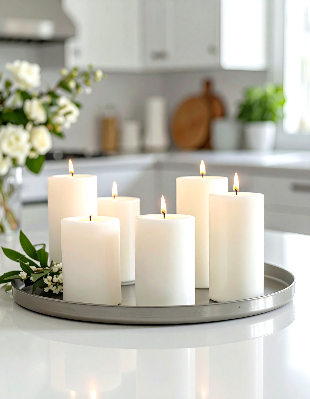 Candlelit Ambiance - 30 kitchen table decorations ideas