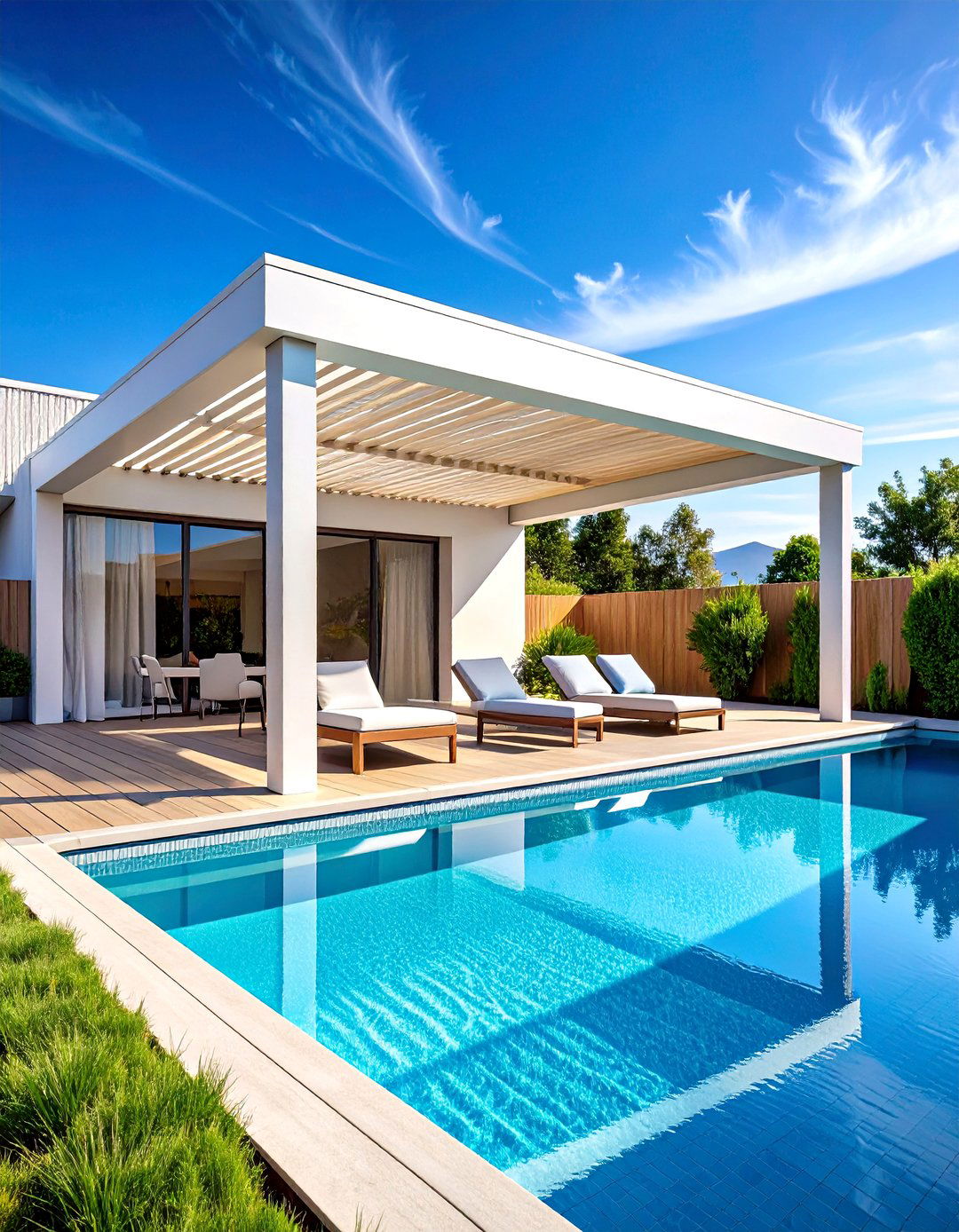 Cantilevered Patio Cover - 30 patio covering ideas