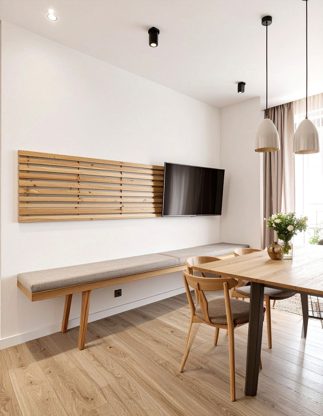 30 Small Living Room Ideas With TV and Dining Table