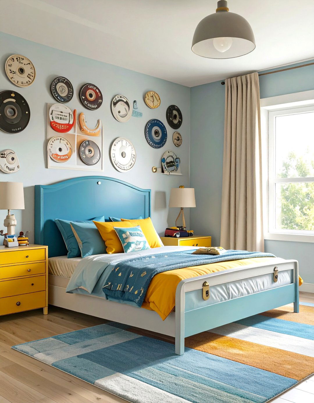 Car Themed Teenage Boys Room with Automotive Decor - 30 teenage boys room ideas