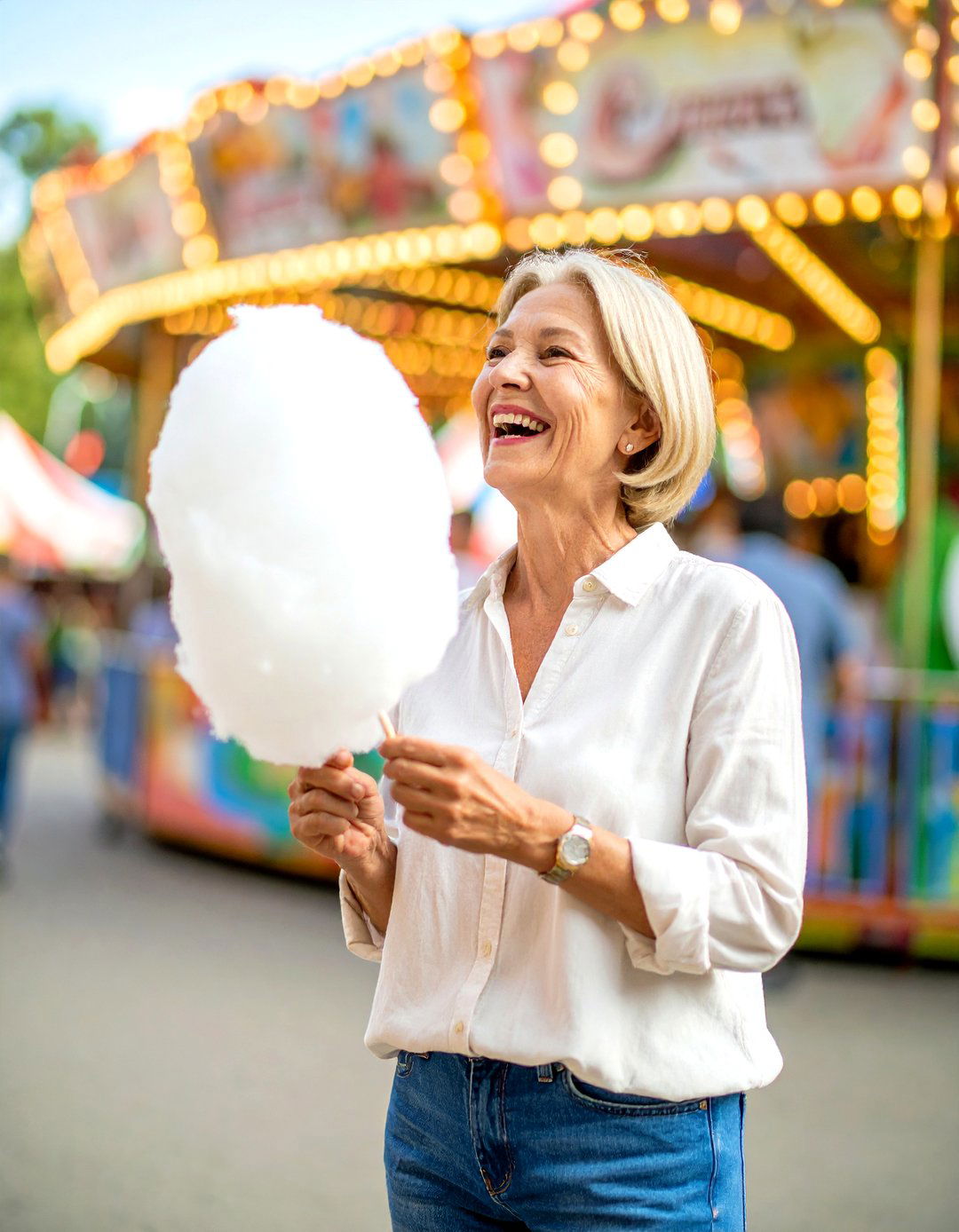 Carnival Fun and Games - 30 girl outdoor senior picture ideas