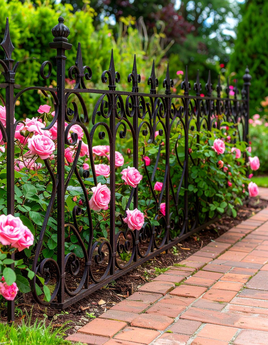 Cast Iron Decorative Patio Edging - 30 patio edging ideas