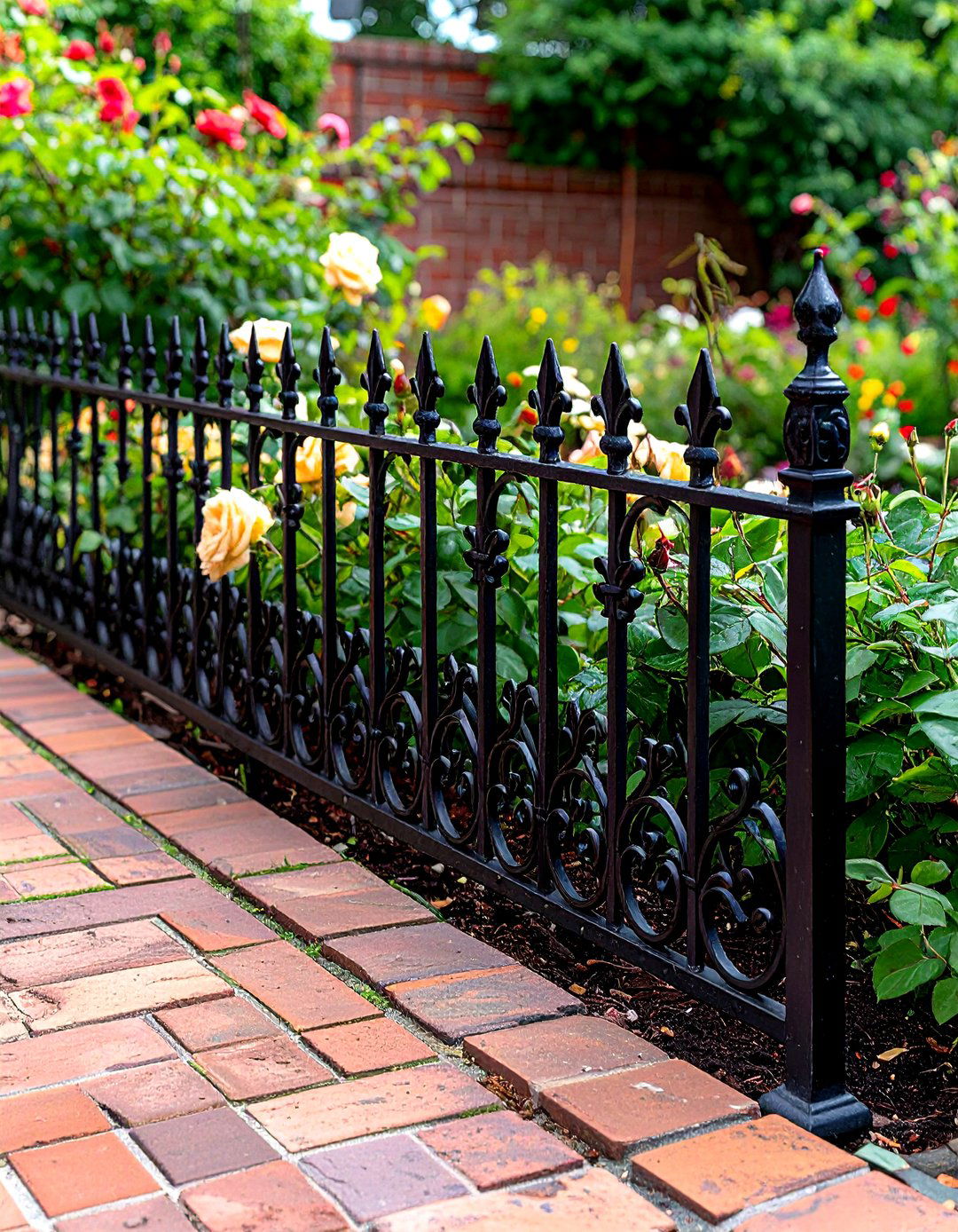 Cast Iron Edging Patio Border - 30 patio border ideas