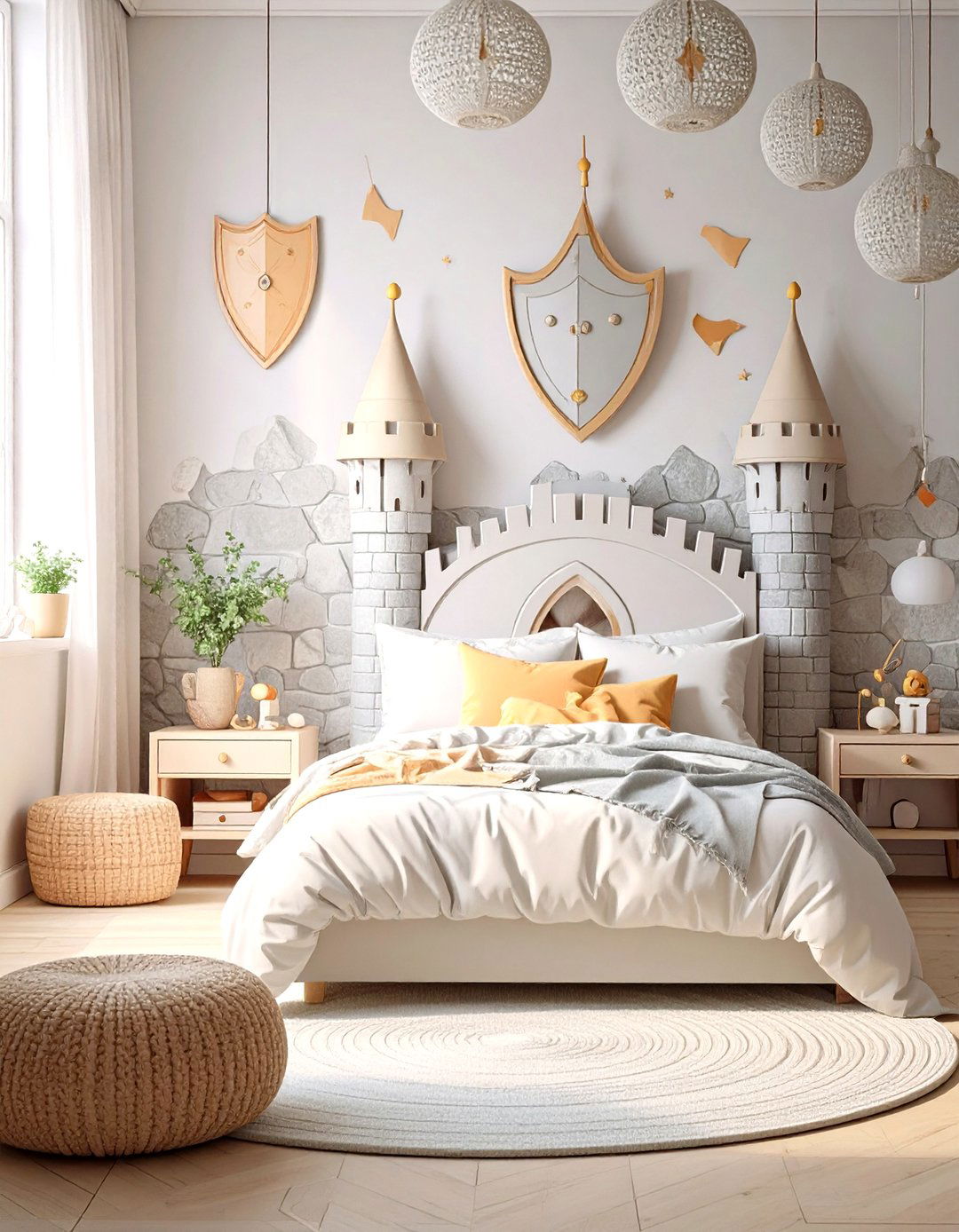 Castle Knights Quarters - 30 toddler boy bedroom ideas