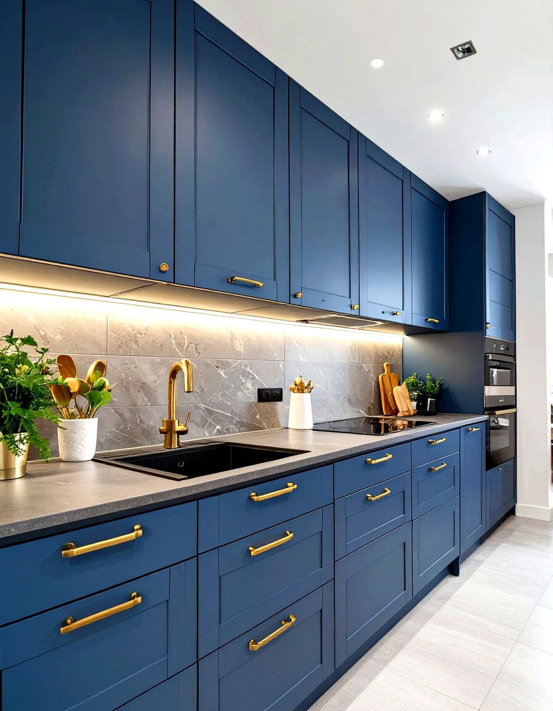 Ceiling Height Small Kitchen Cabinetry - 30 small kitchen trends 2025