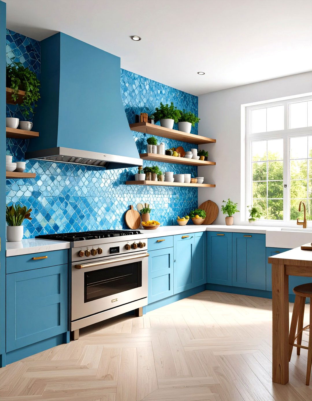 Ceiling Height Tile Installations - 30 kitchen backsplash ideas 2025