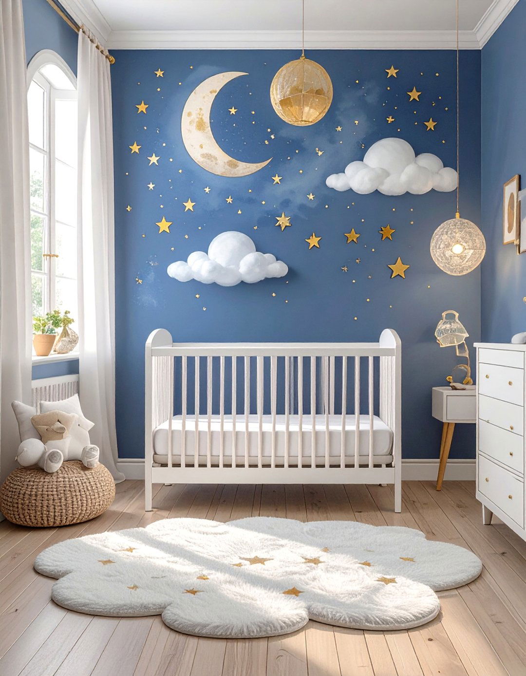 Celestial Dream Bedroom - 30 baby girl bedroom ideas