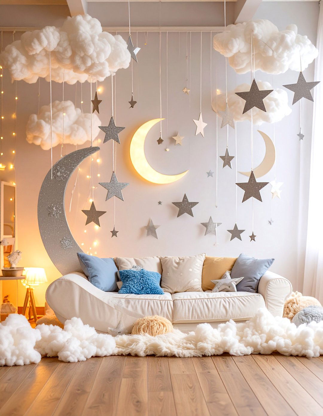 Celestial Moon and Stars Party - 30 cute baby shower ideas