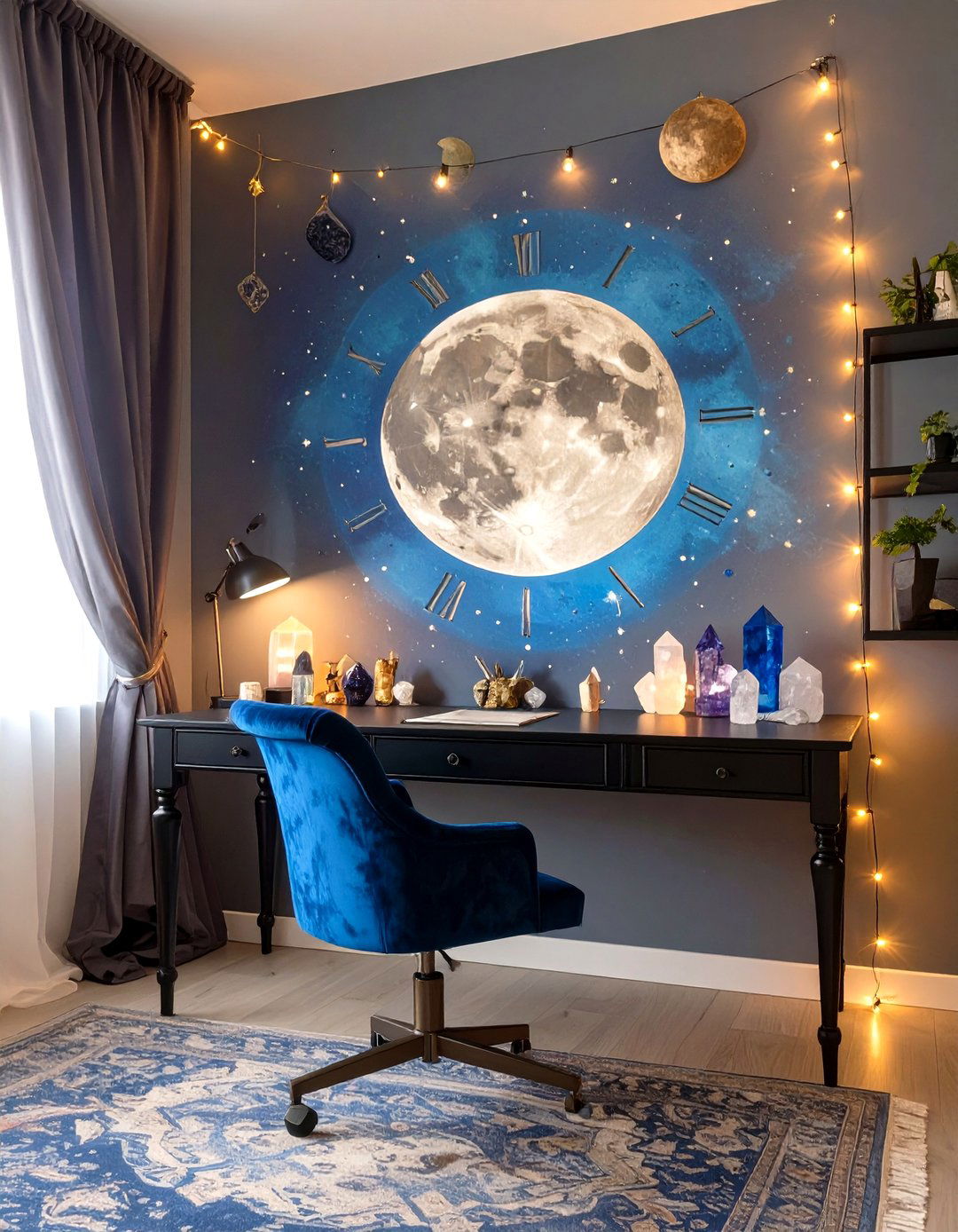 Celestial Witchy Office - 30 cute office ideas