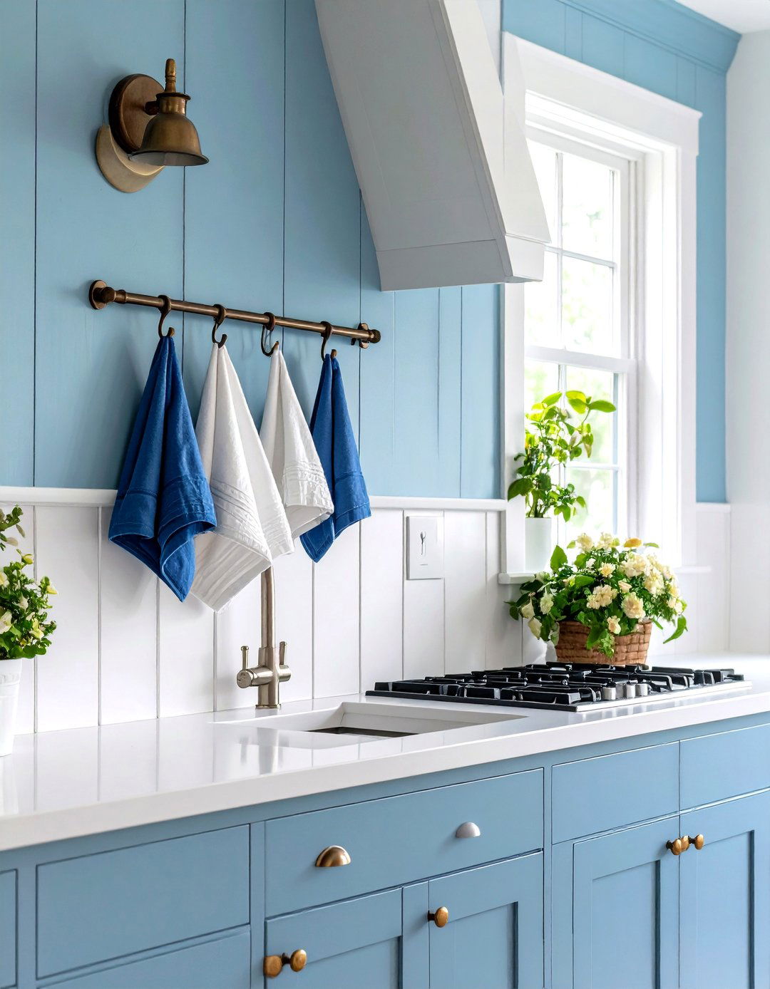 Ceramic Wall Mounted Hook Holder - 30 kitchen towel holder ideas