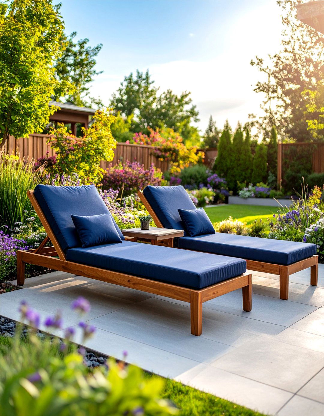 Chaise Lounge Duo Layout - 30 patio furniture layout ideas