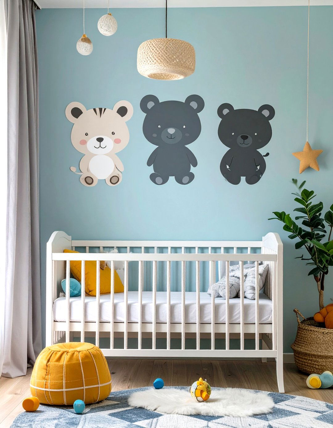 Character Silhouette Wall Decals - 30 winnie the pooh nursery ideas