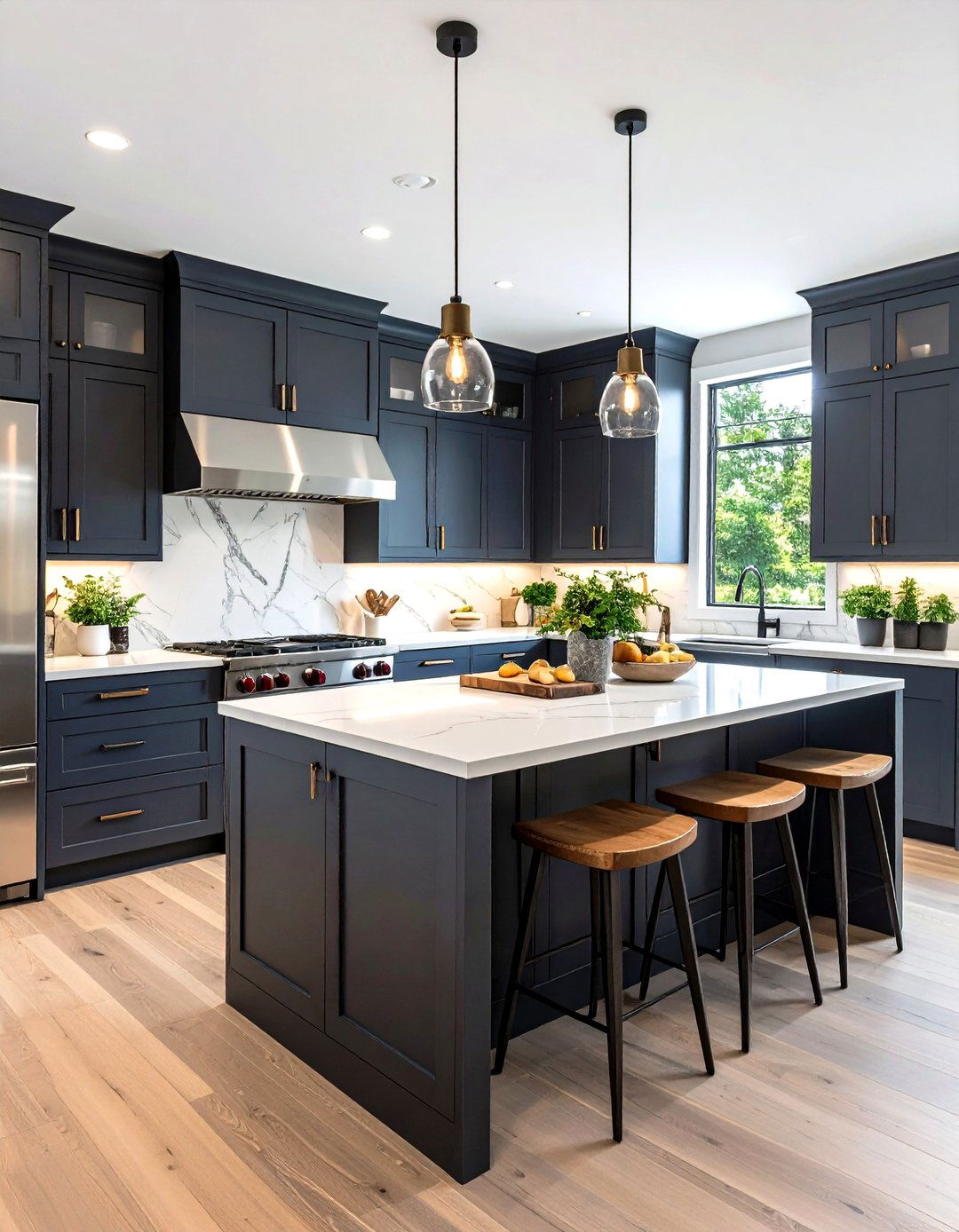Charcoal Gray Kitchen Cabinets - 30 kitchen cabinet colors ideas