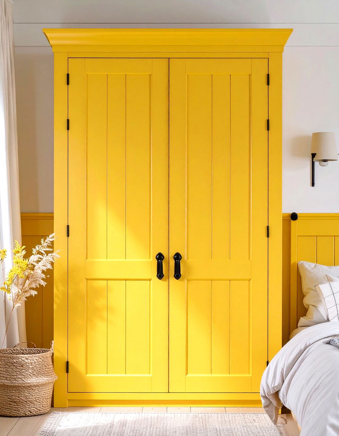 Charming Beadboard Panel Doors - 30 closet doors ideas