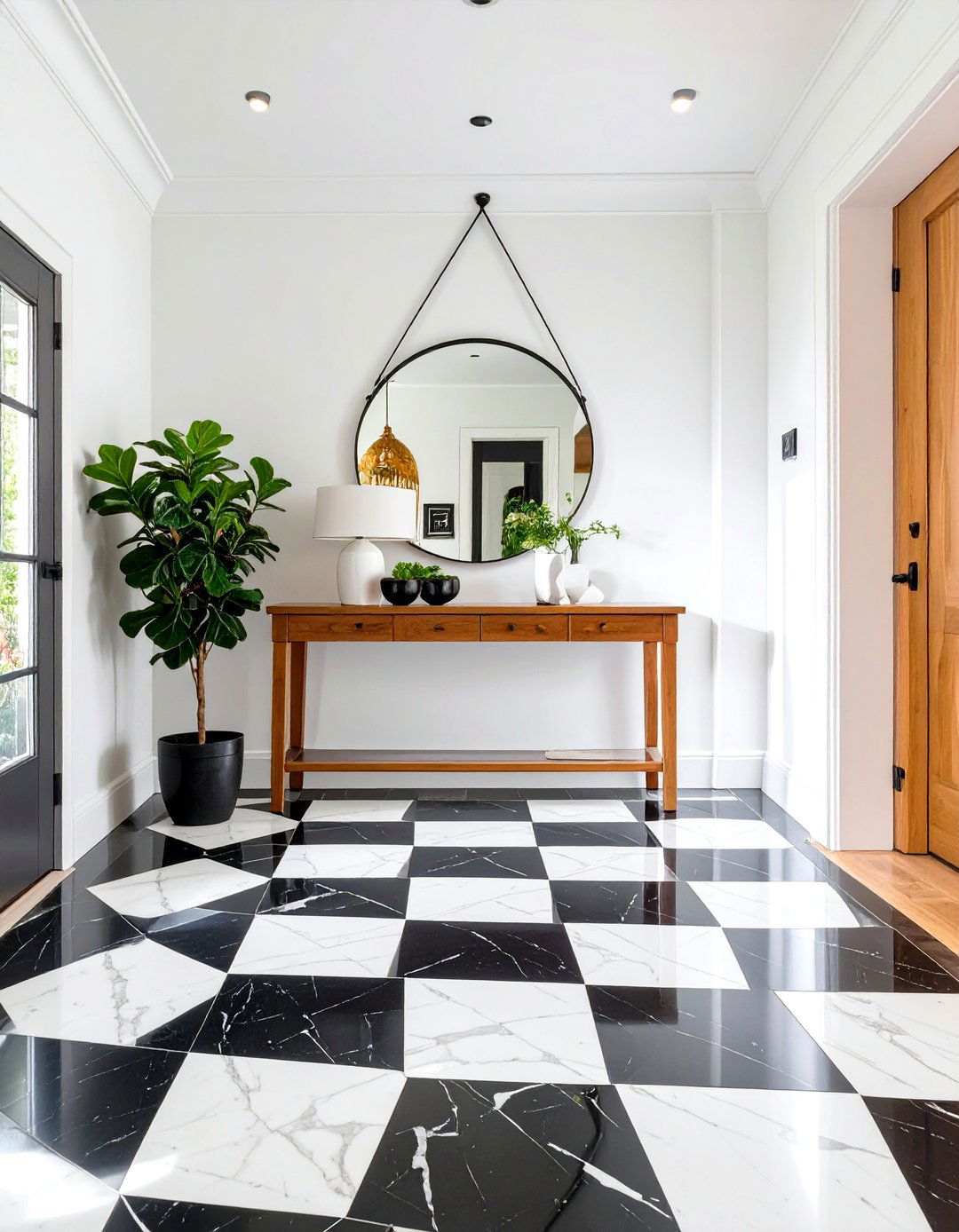 Checkerboard Patterns in Moderation - 30 what are the latest trends in interior design