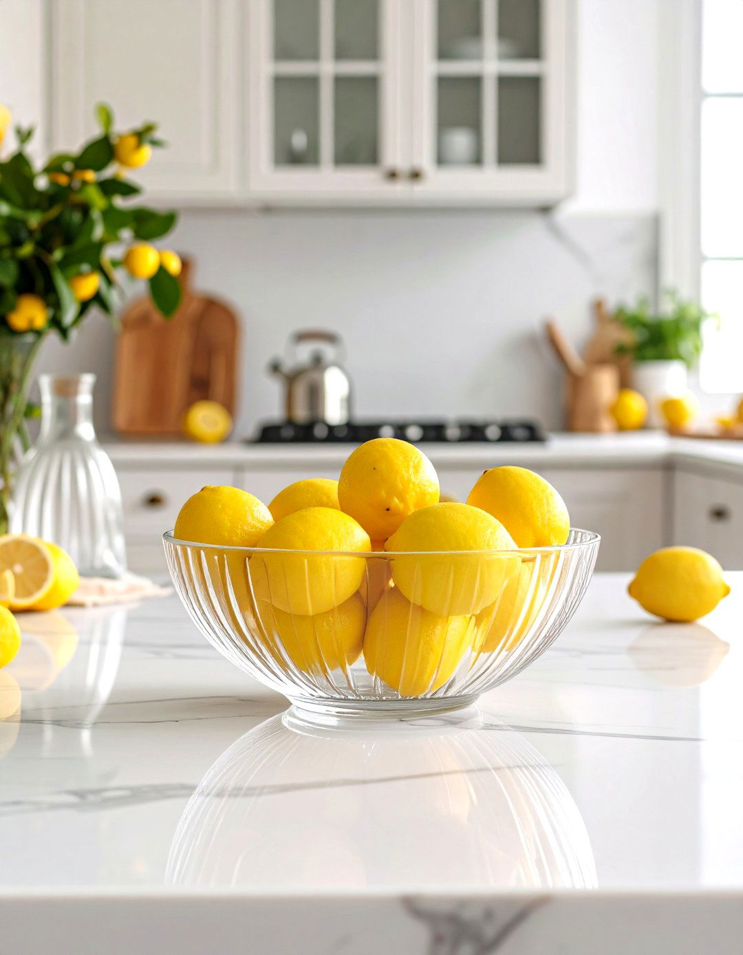 Cheerful Lemon Zest - 30 kitchen table decorations ideas