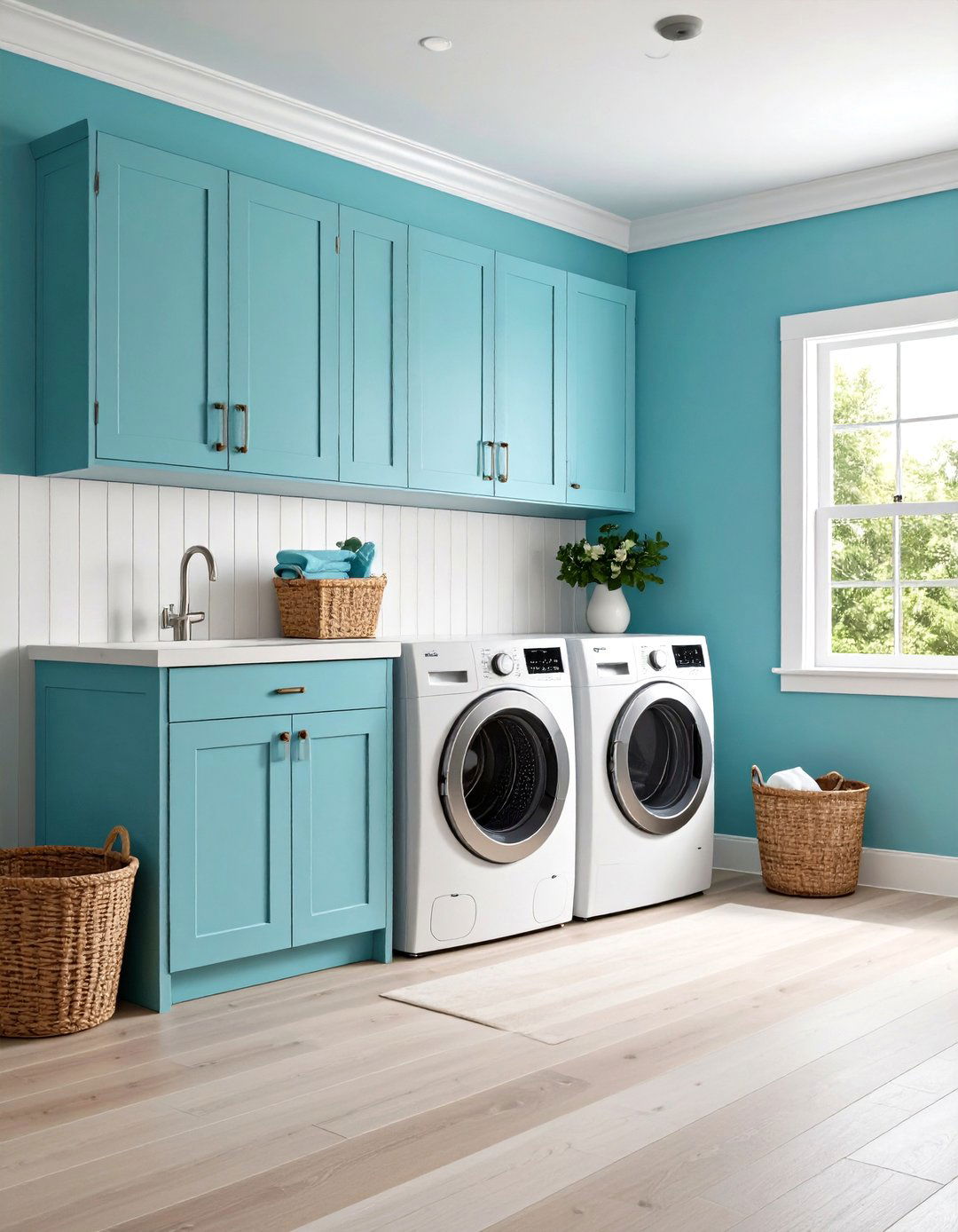 30 Laundry Room Paint Ideas to Brighten Your Chores - We Love Home Blog