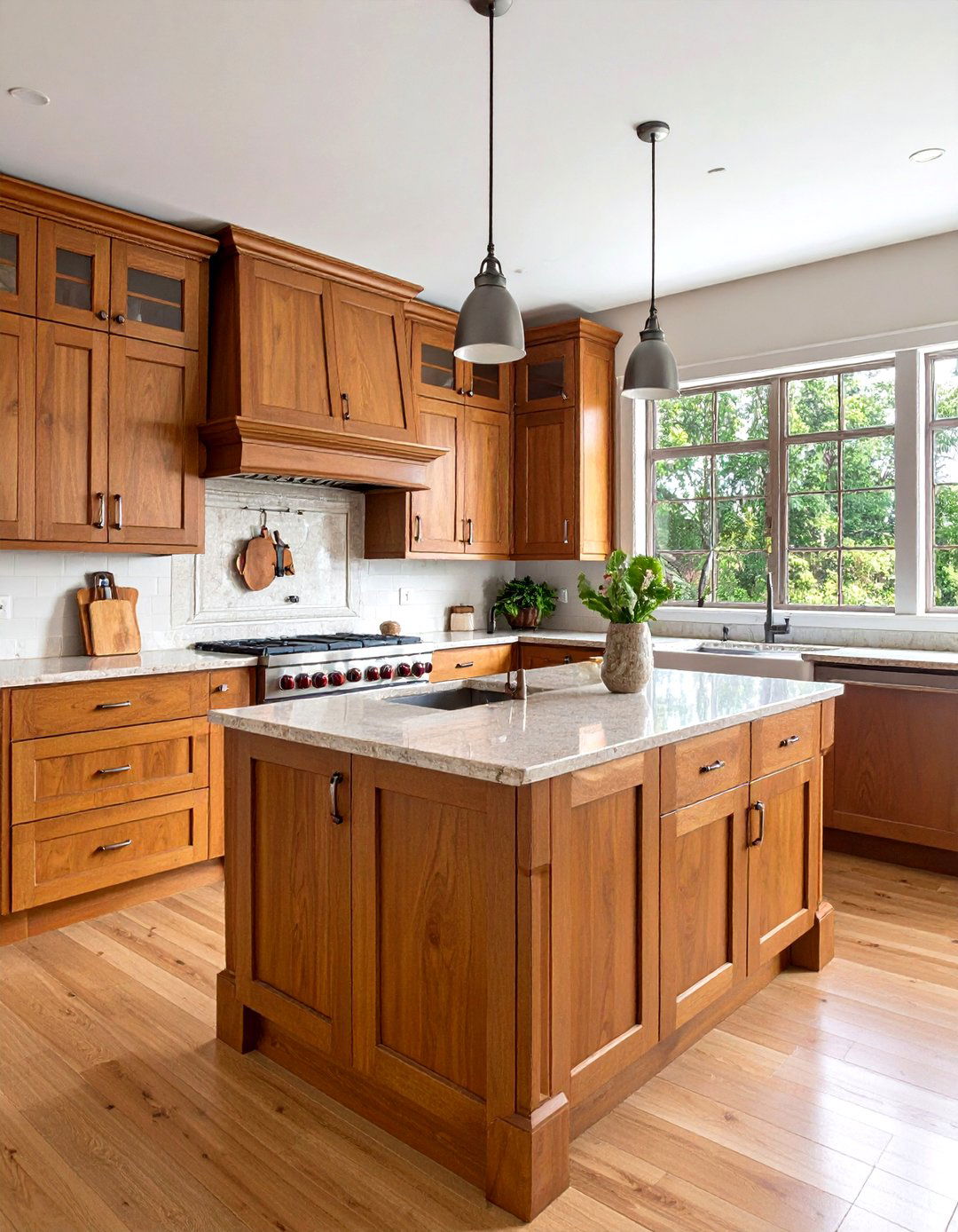 Cherry Wood Kitchen Cabinets - 30 kitchen cabinet color trends 2025